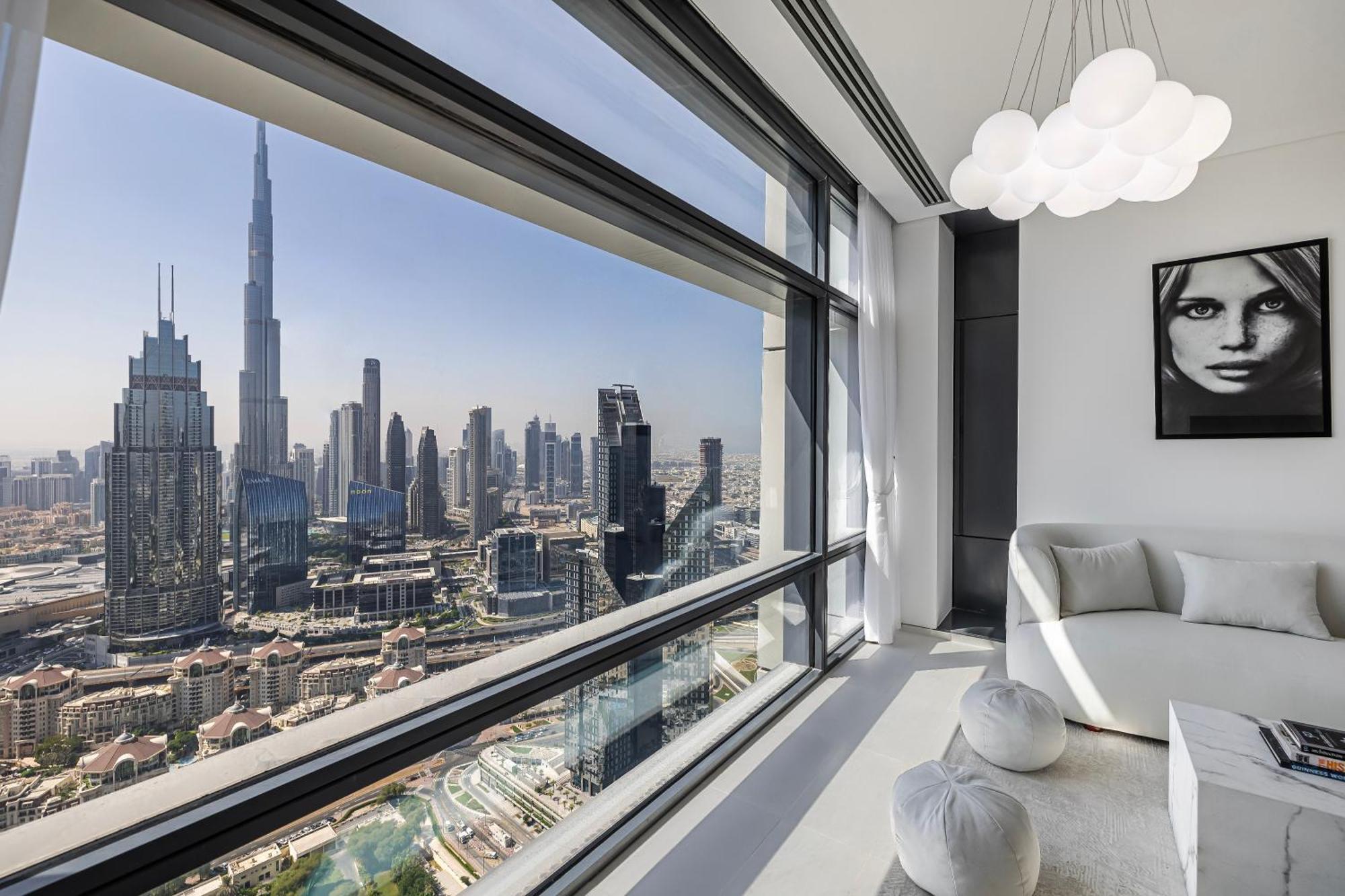 1Br Burj Khalifa View Index Tower Difc Apartment Dubai Exterior foto