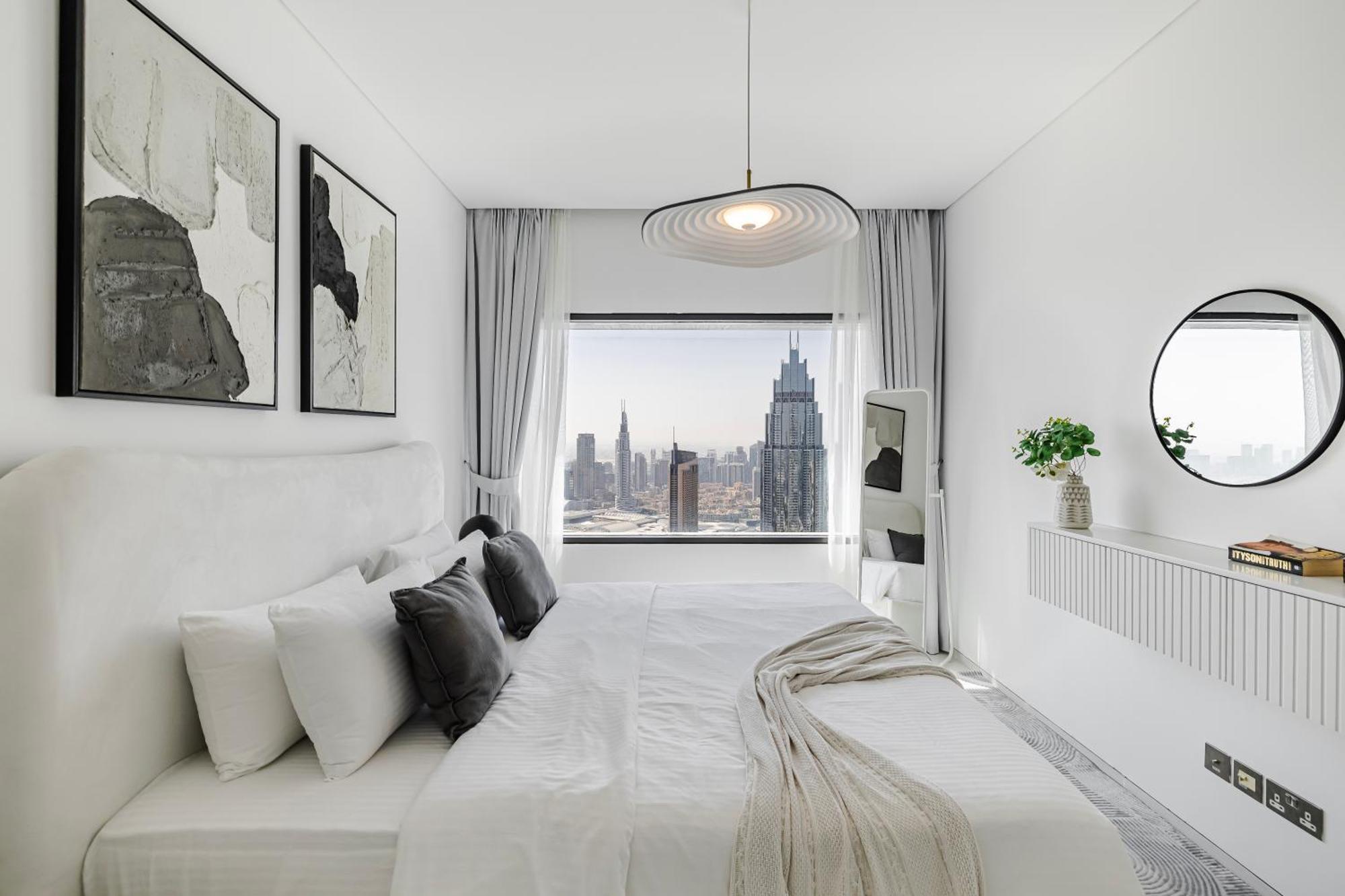 1Br Burj Khalifa View Index Tower Difc Apartment Dubai Exterior foto